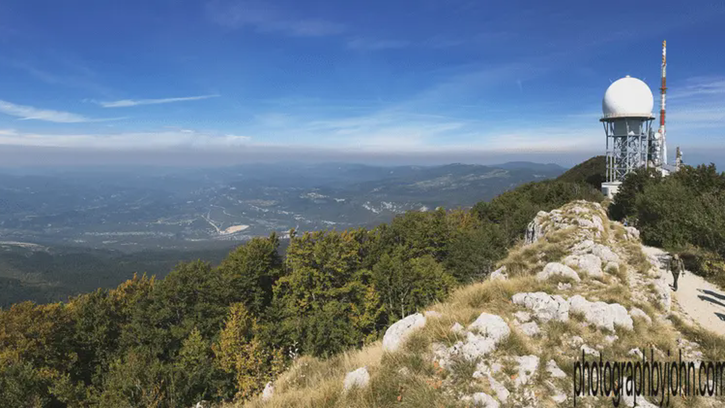 Ucka Mountain Istria landscape view